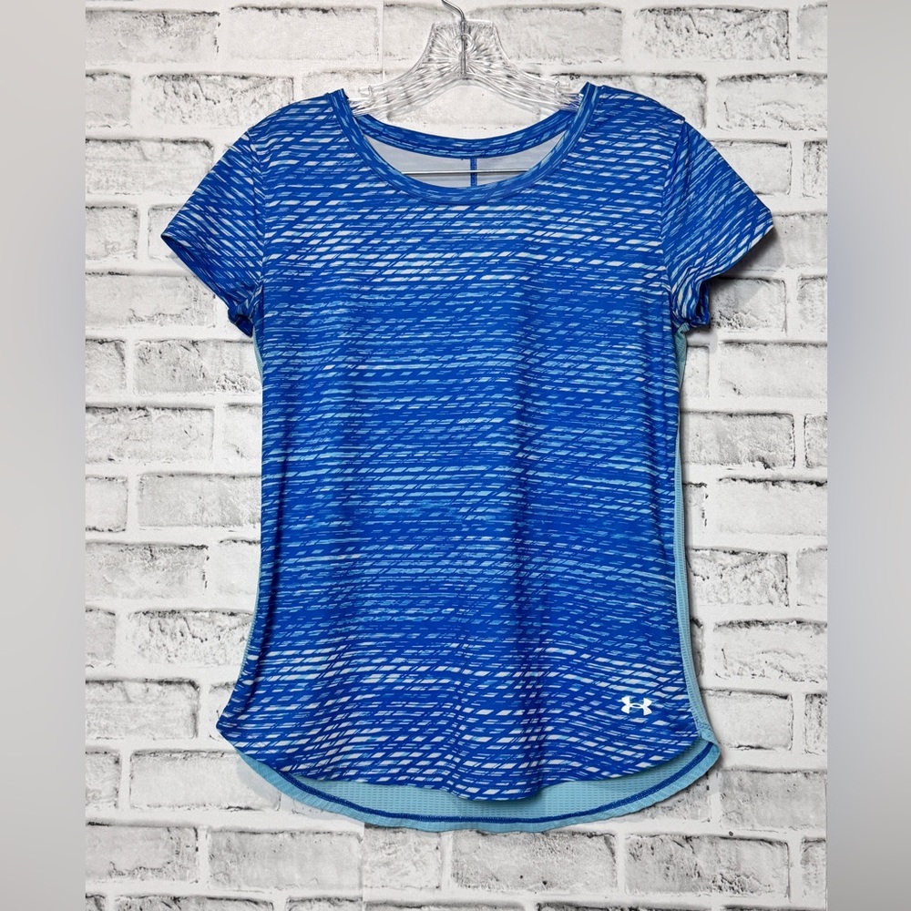 Under Armour Women's Short Sleeve Blue Tee